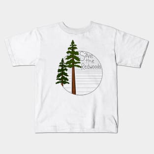 Save the Redwoods Kids T-Shirt